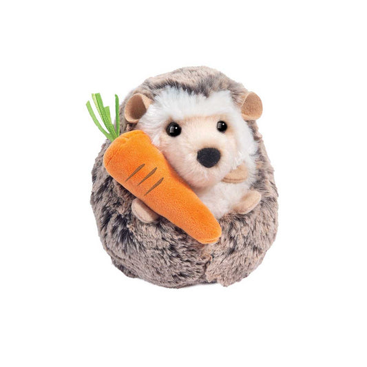 Douglas Spunky Hedgehog with Carrot plush toy