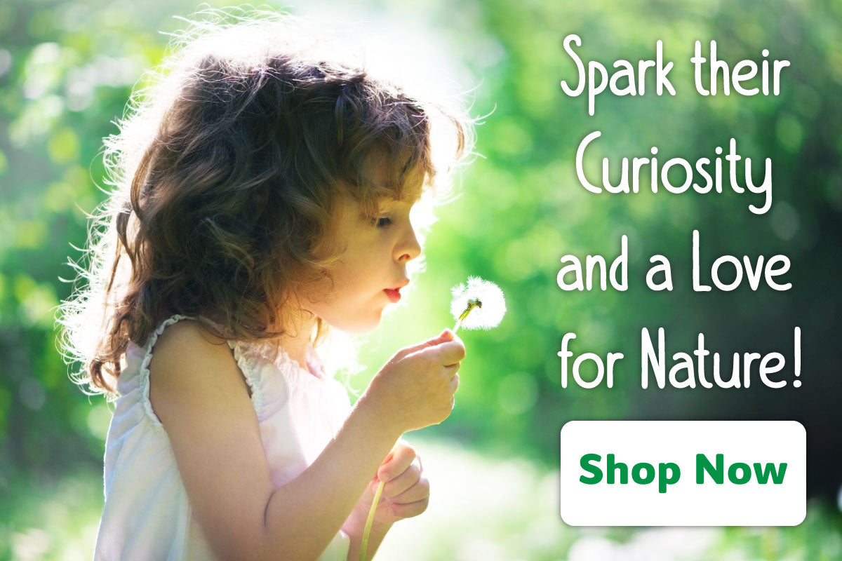 Spark their curiosity and a love for nature! Click here to shop for STEM sets and activities for your yard, garden, and other outdoor adventures!