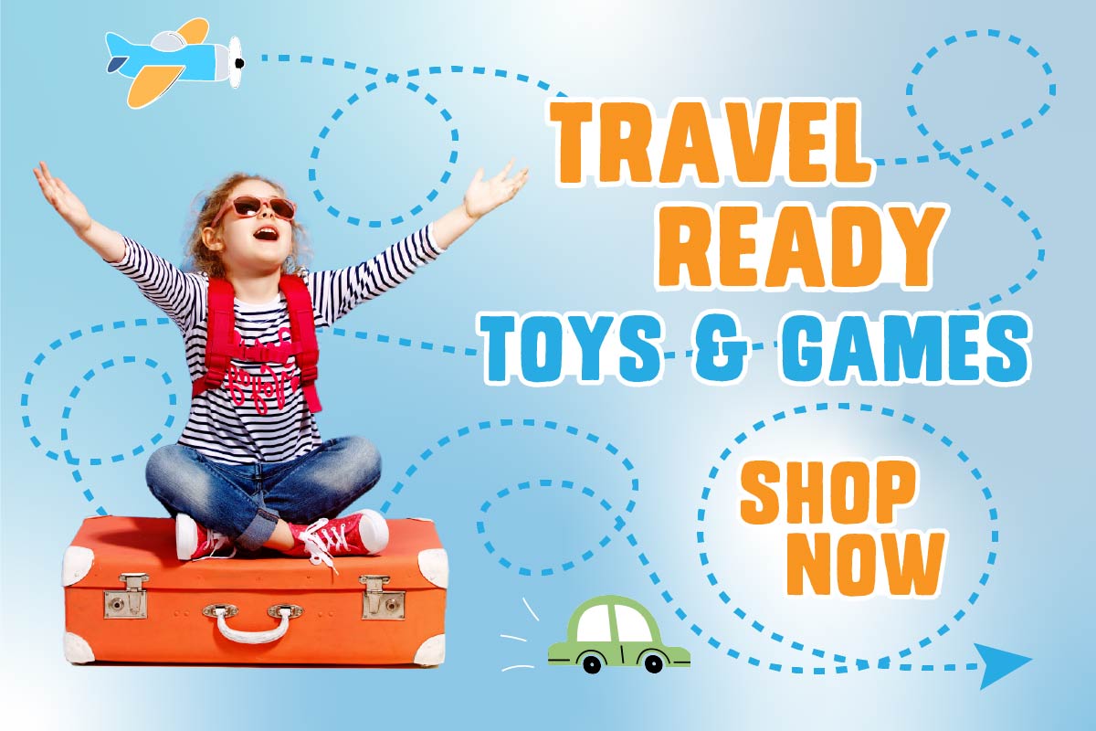 Travel Ready Toys & Games, perfect for Spring Break! Click here to shop now!