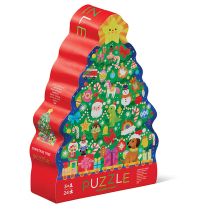 Christmas Tree Puzzle - 24 pieces - from Crocodile Creek.