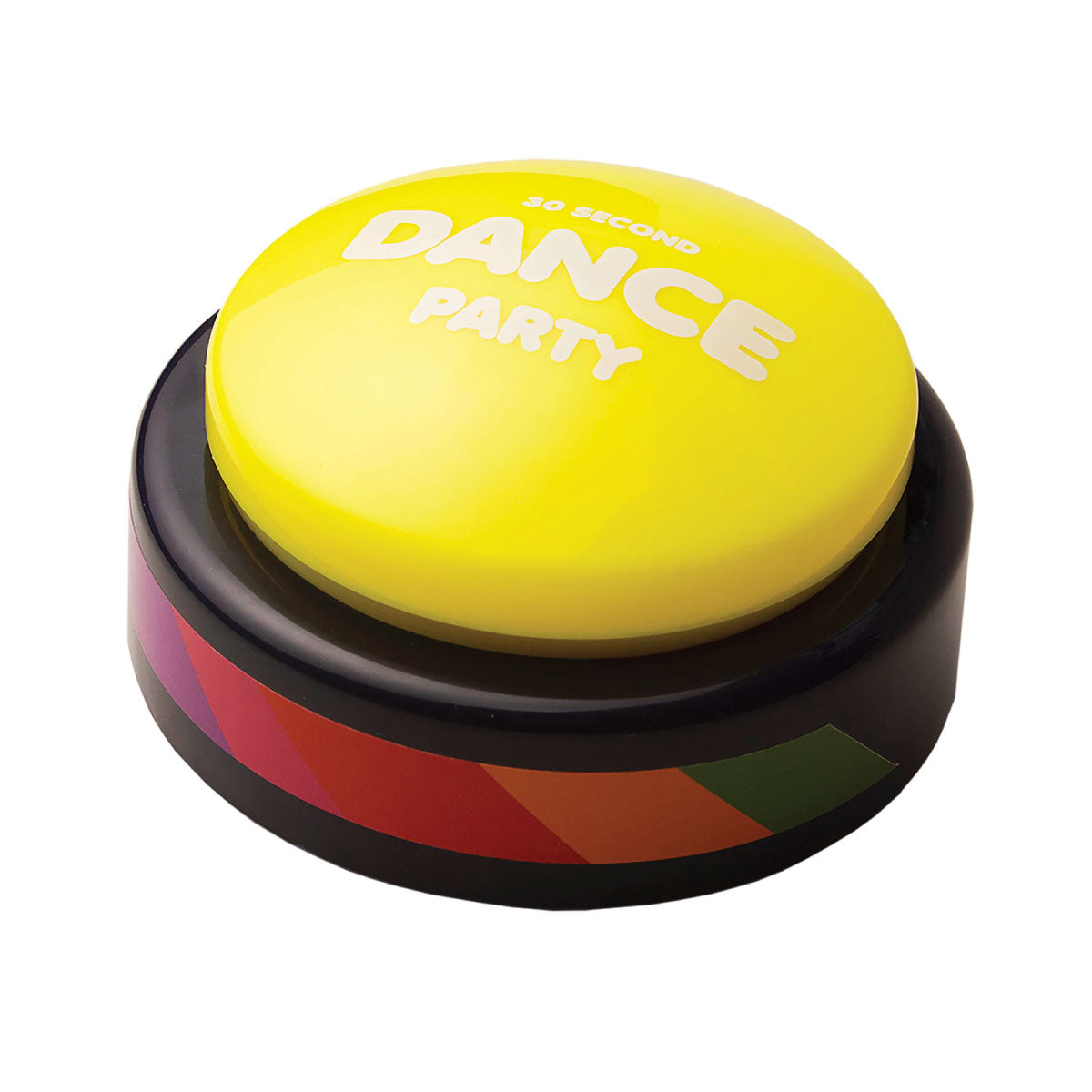 30 Second Dance Party Yellow Button