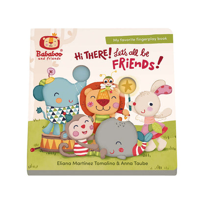 Bababoo and Friends "Hi There! Let's all be Friends!" board book