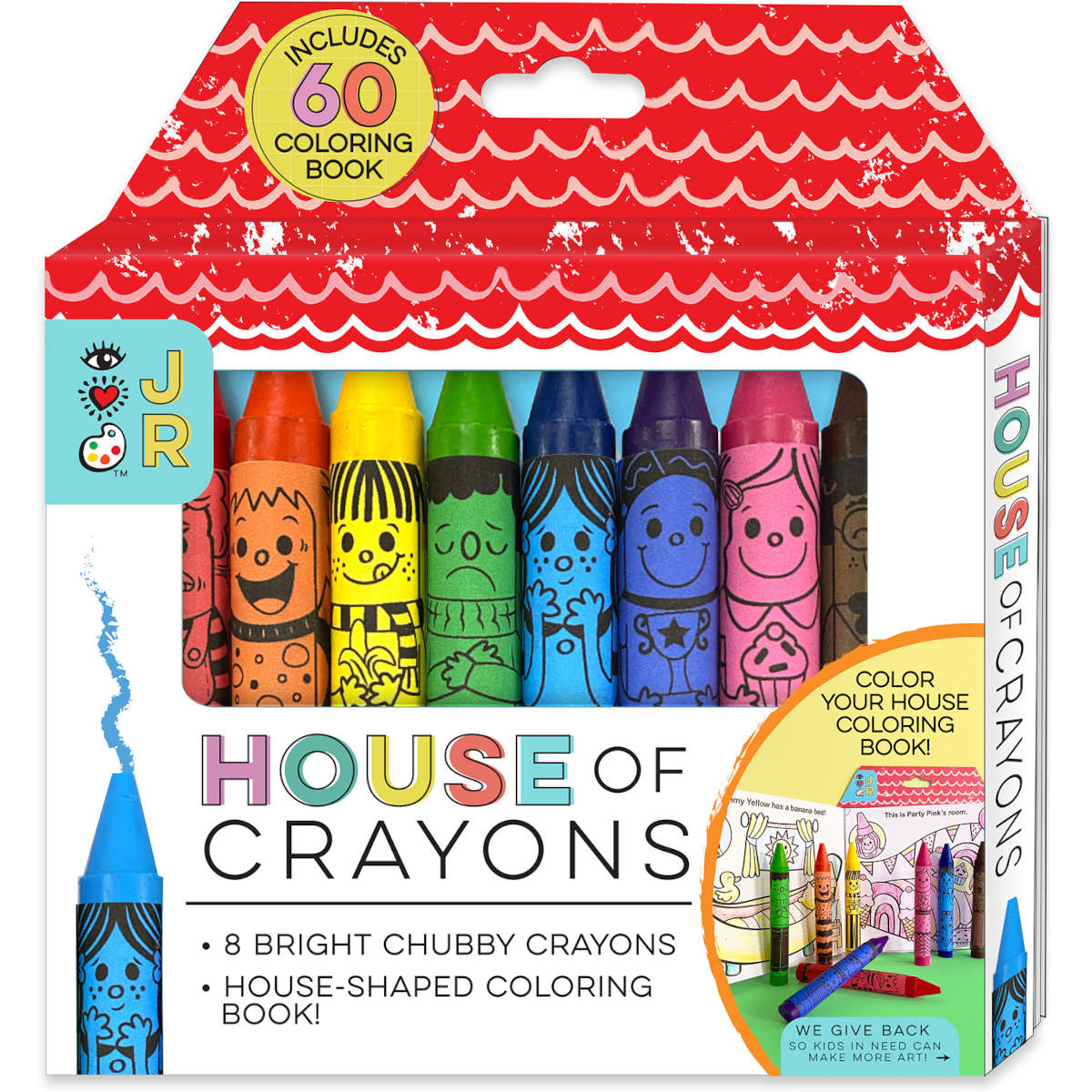 Bright Stripes I Heart Art JR House of Crayons