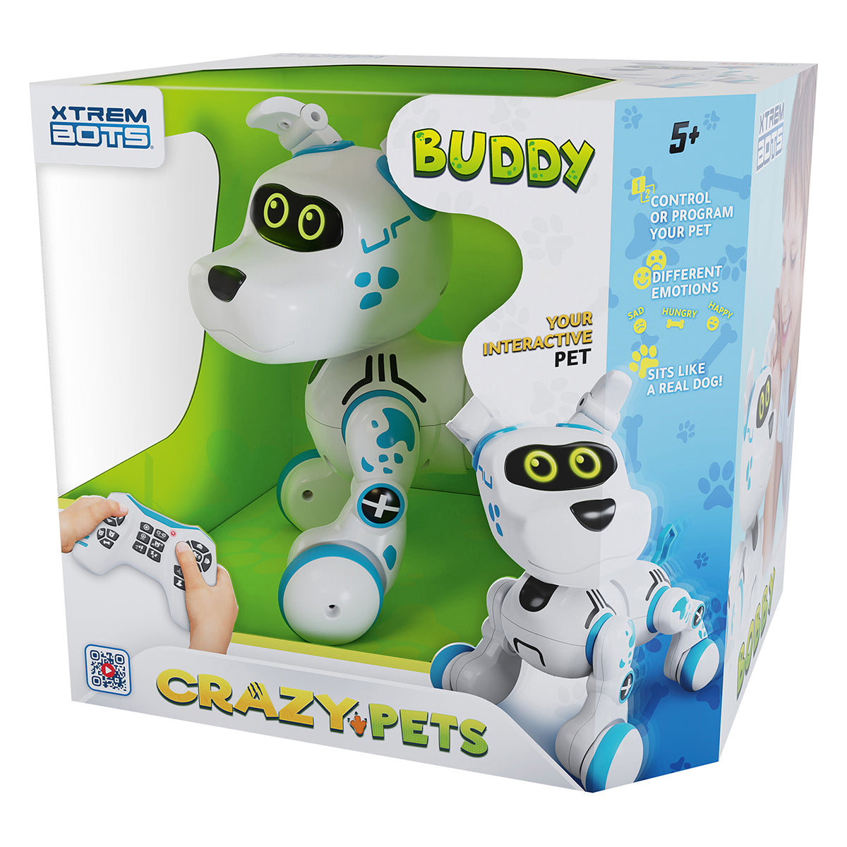 Xtrem Bots RC Crazy Pets Buddy from Play Vision.