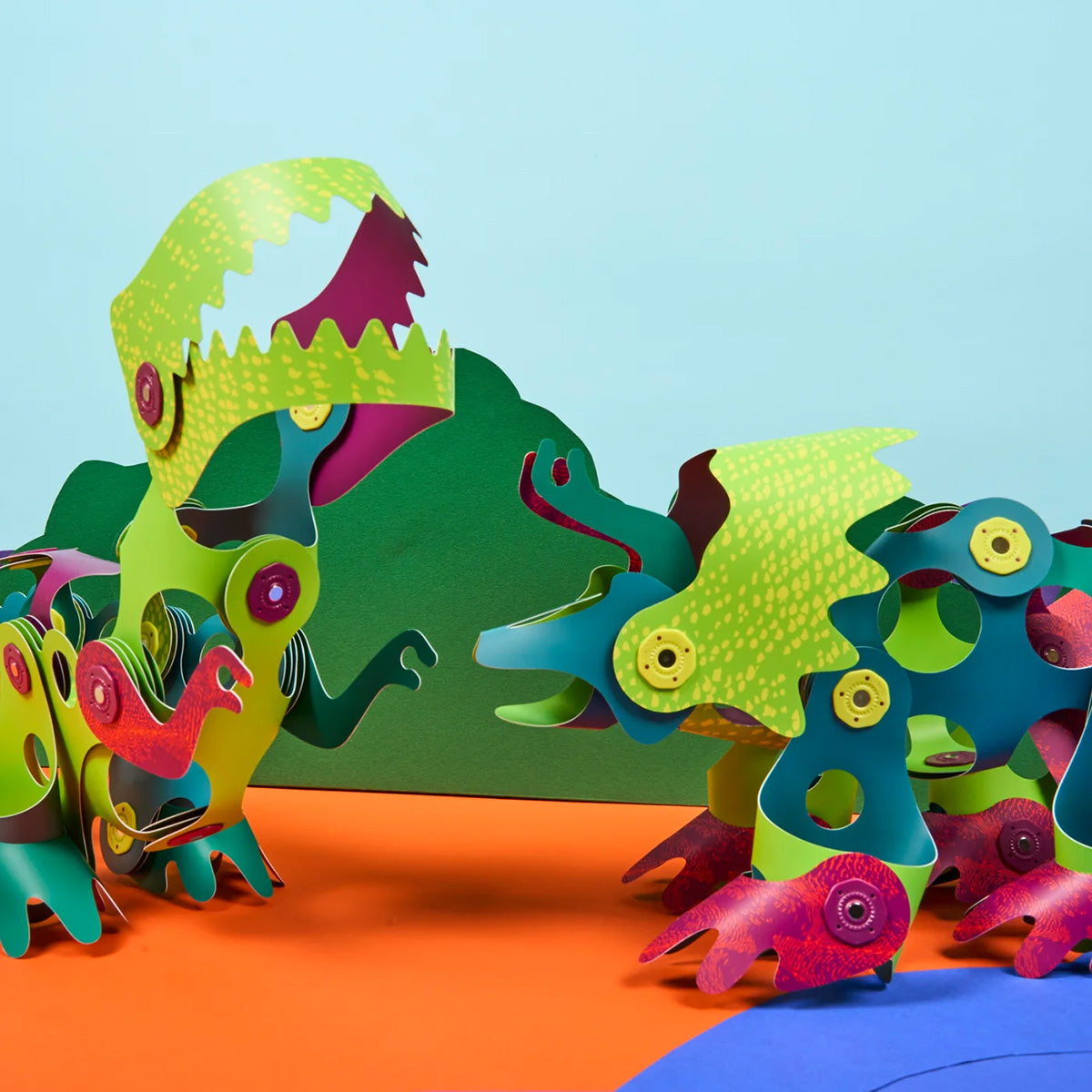 Clixo Dino Adventure Pack - 36 Piece Set