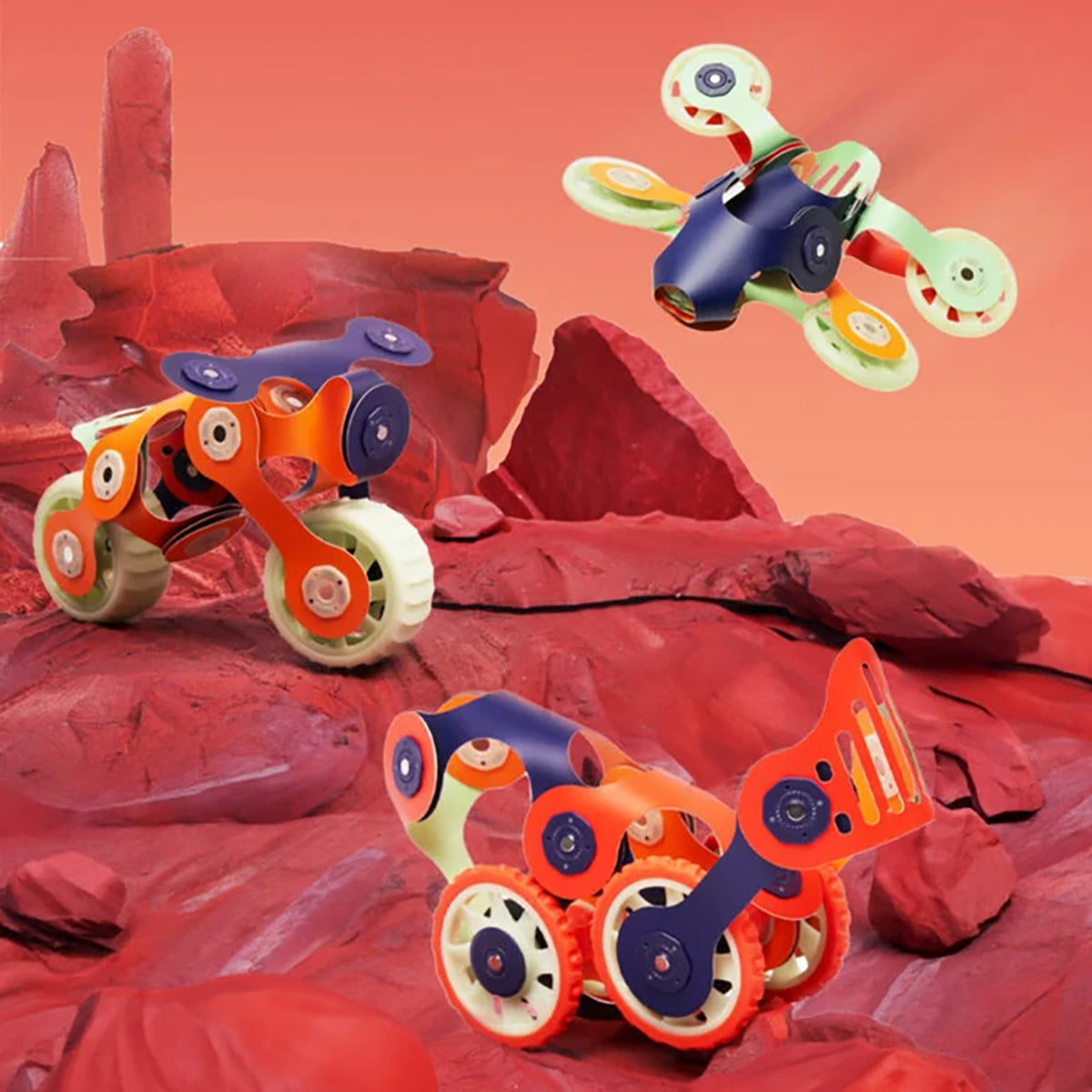 Clixo Mars Rovers Pack - 30 Piece Set