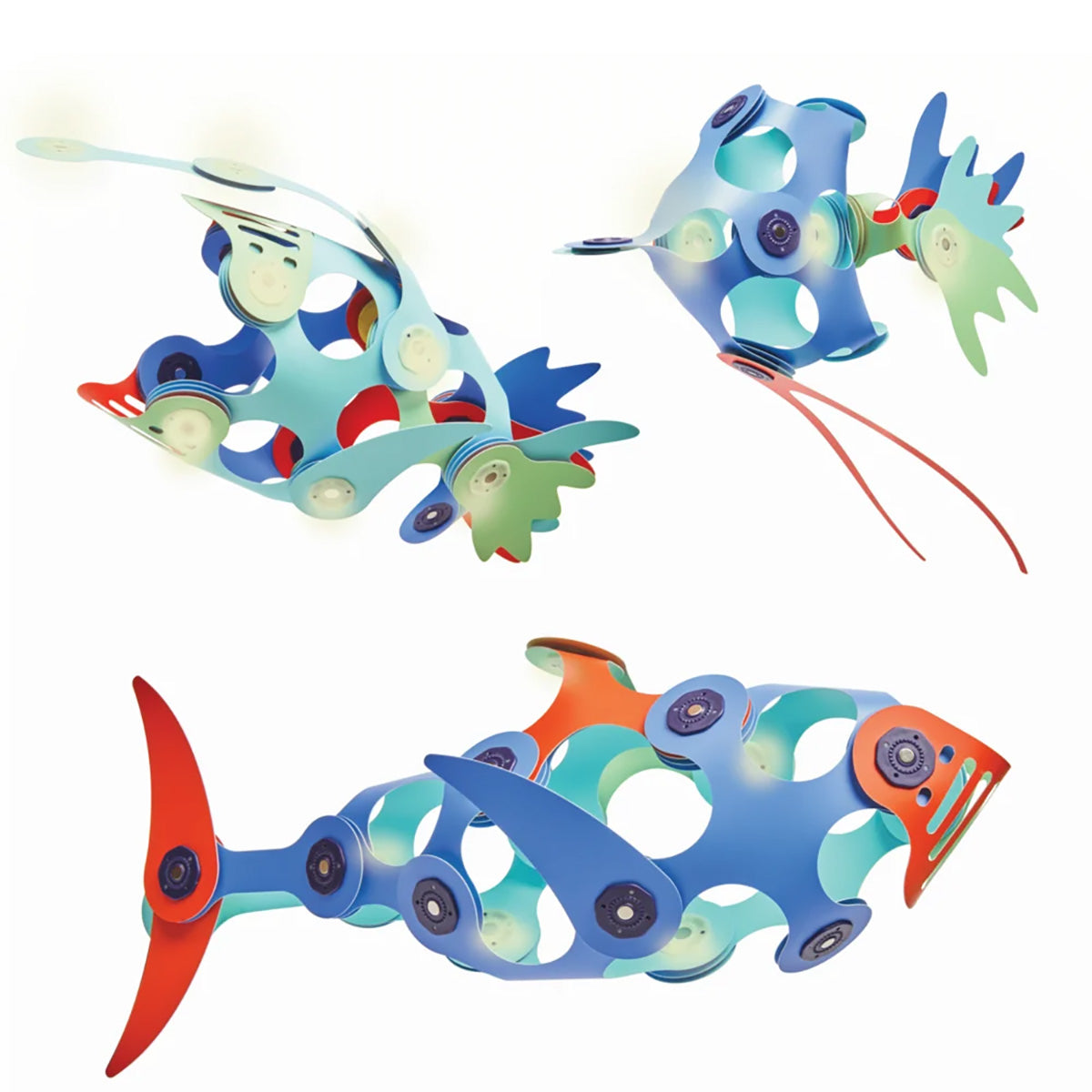 Clixo Ocean Creatures Pack - 24 Piece Set