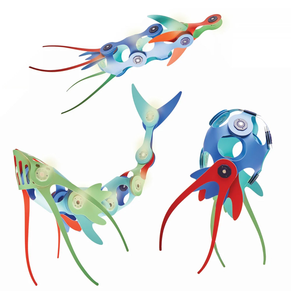 Clixo Ocean Creatures Pack - 24 Piece Set
