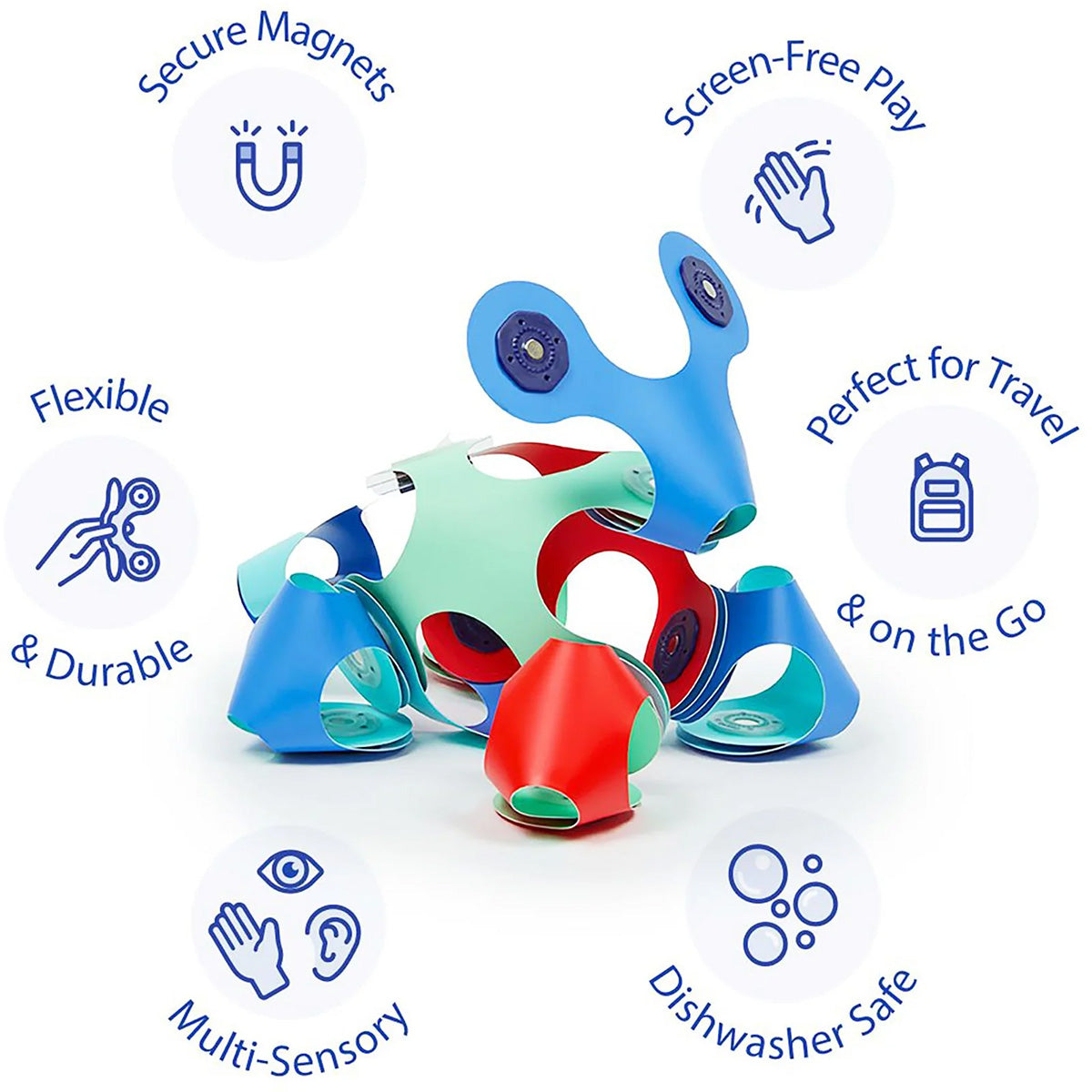 Clixo Tiny & Mighty Marine Pack - 9 Piece Set