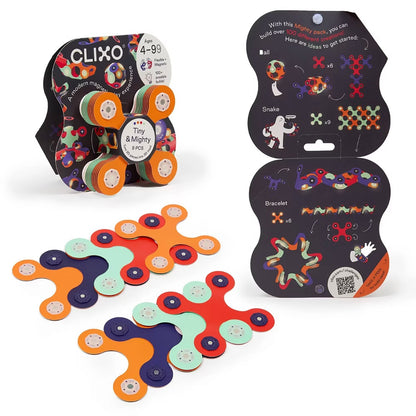Clixo Tiny & Mighty Space Pack - 9 Piece Set