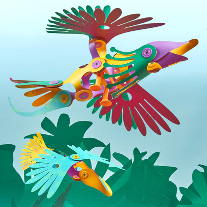 Clixo Tropical Birds Pack - 22 Piece Set