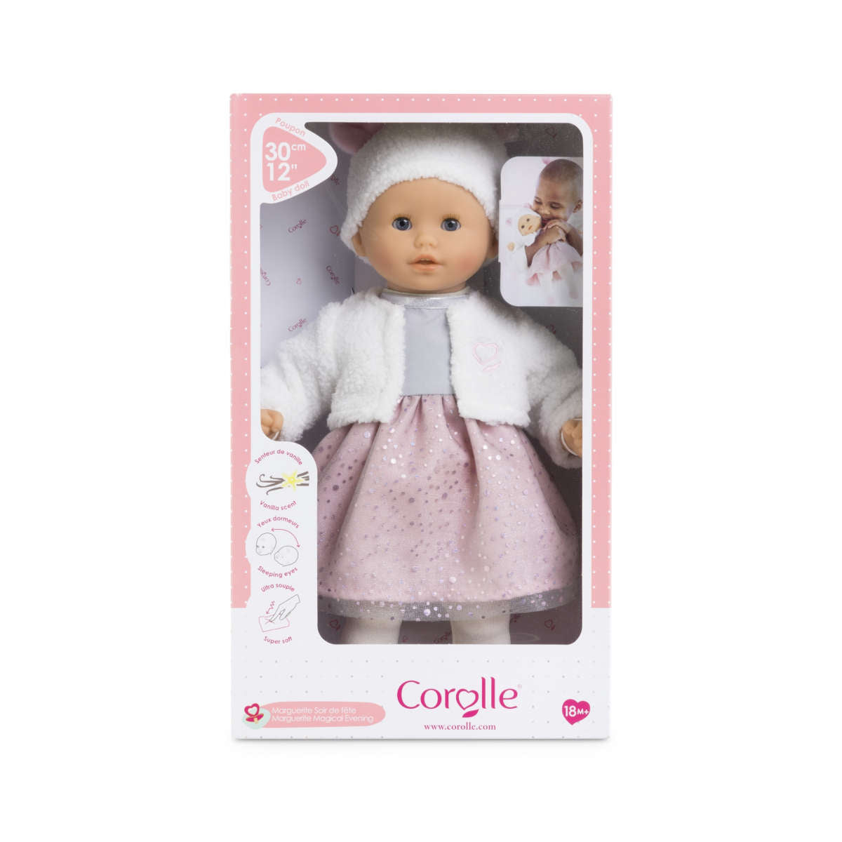Corolle Bebe Calin Magurerite Magical Evening 12" Doll