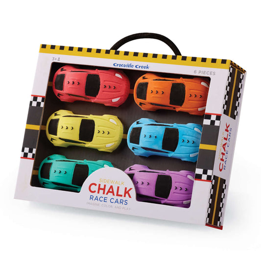 Crocodile Creek Sidewalk Chalk - Race Cars