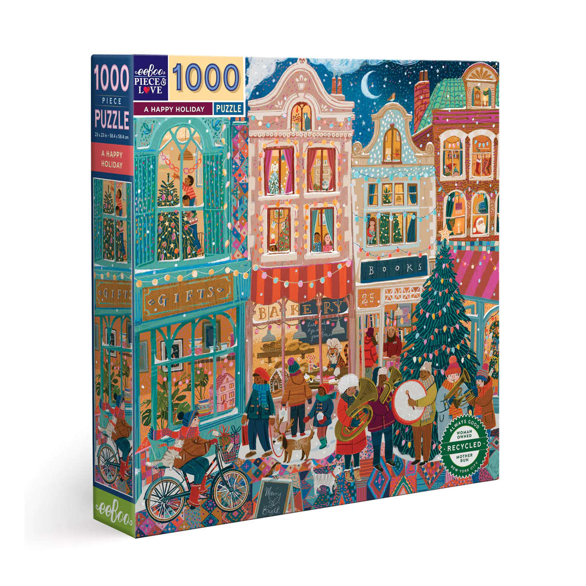 Eeboo A Happy Holiday 1,000 piece puzzle