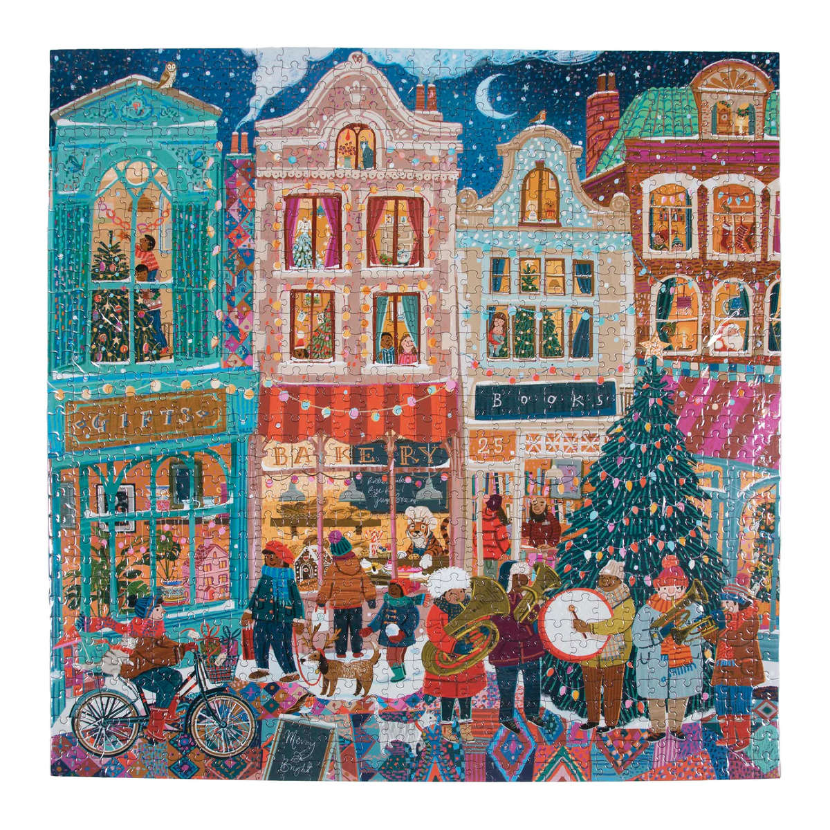 Eeboo A Happy Holiday 1,000 piece puzzle