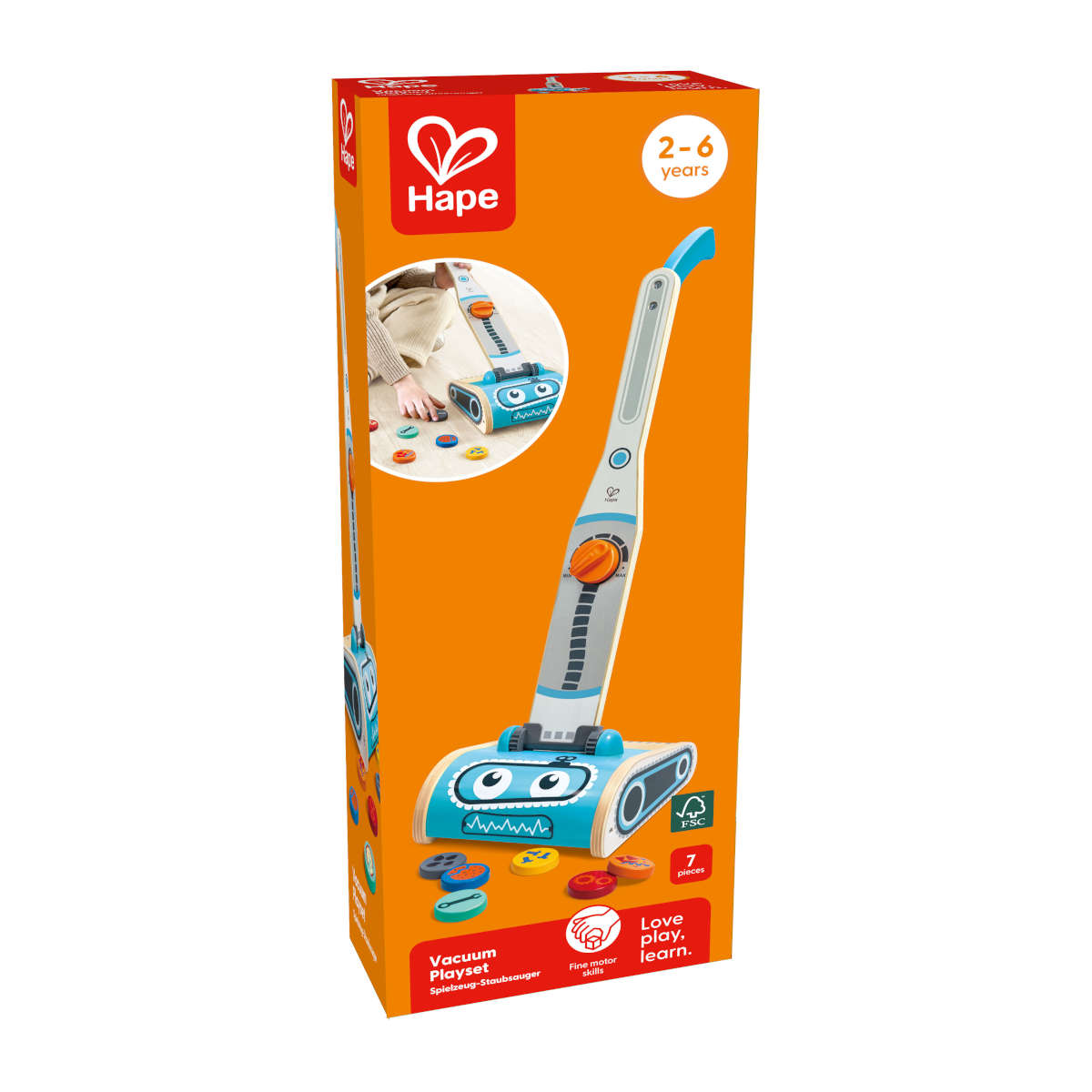 Hape Vacuum Playset