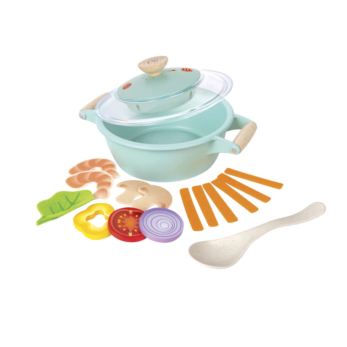 Hape Little Chef Cooking & Steam Playset