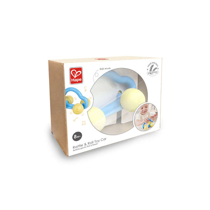 Hape Rattle & Roll Toy Car