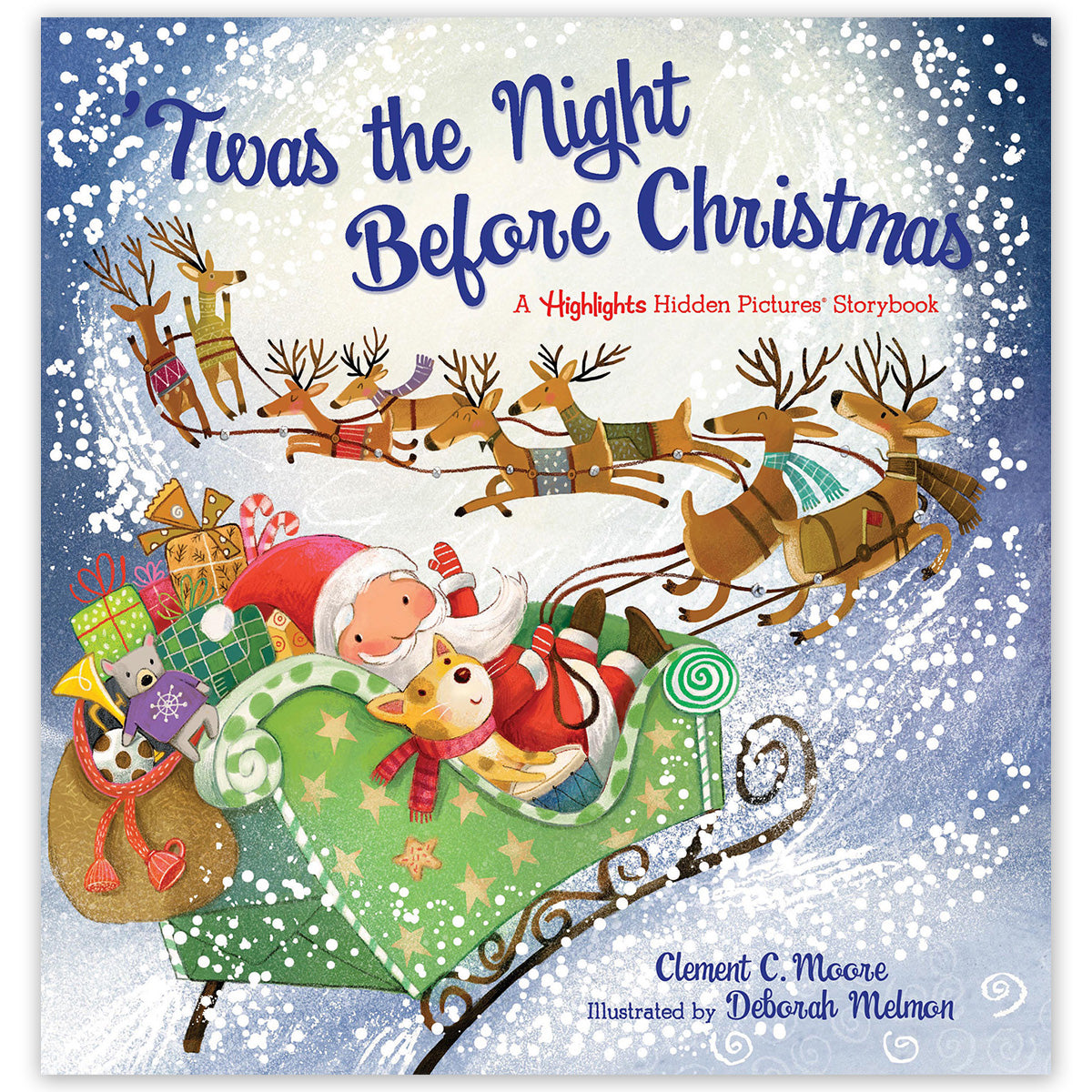 'Twas the Night Before Christmas, a Highlights Hidden Pictures Storybook.