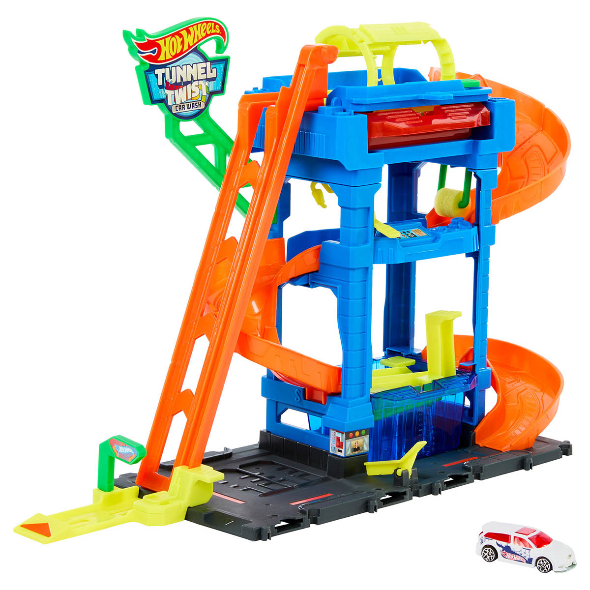 Hot Wheels City Car Wash with Color Shifters Car by Mattel