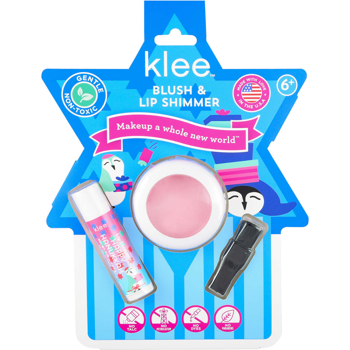 Klee Tweens Candlelight Glow Hannukah Blush & Lip Shimmer Duo