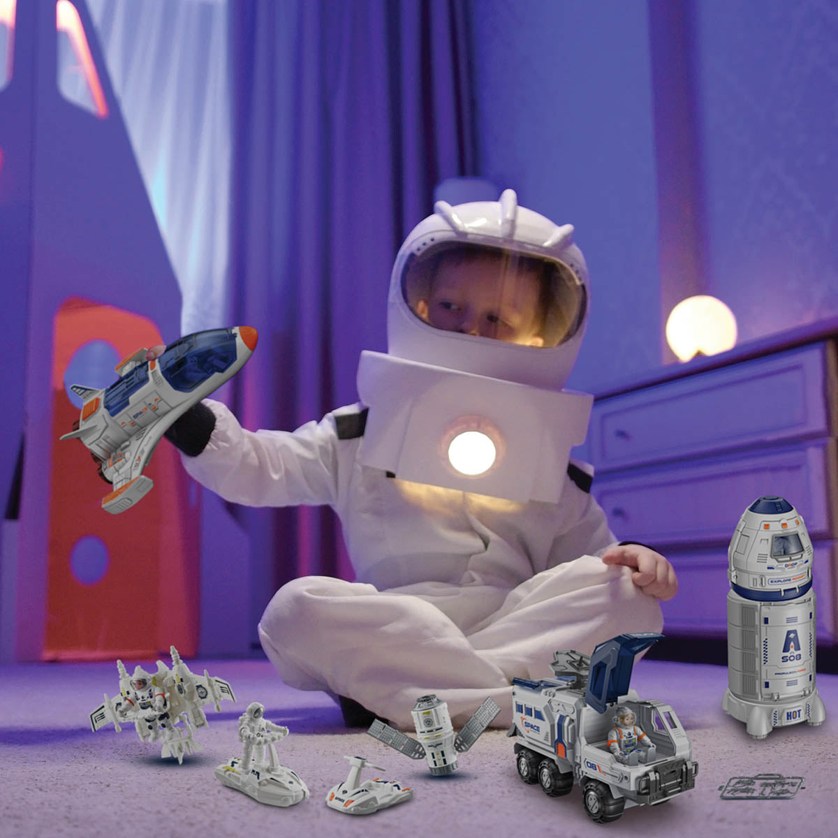 Mega Space Explorer Set from Thin Air Brands.