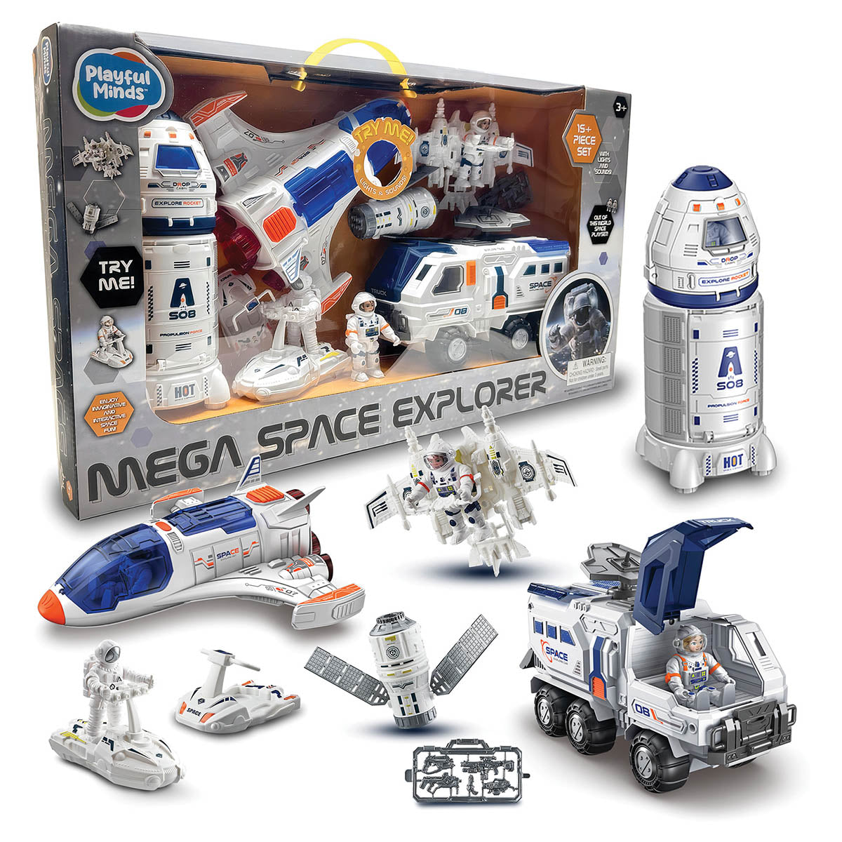 Mega Space Explorer Set from Thin Air Brands.