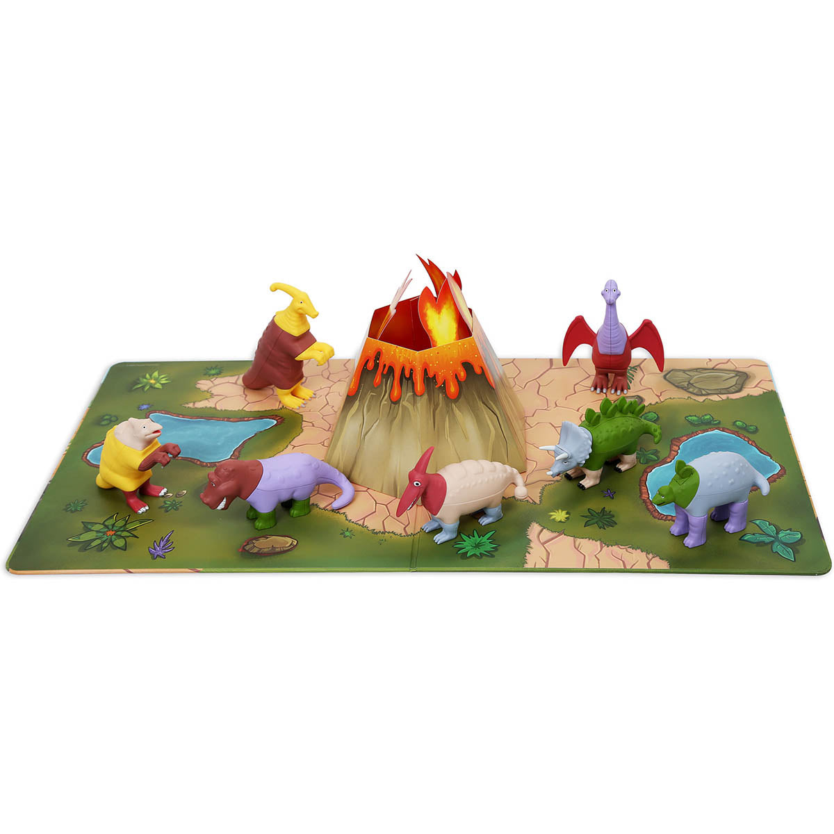 Mini Magnetic Mix or Match Dinosaurs Deluxe from Popular Playthings.