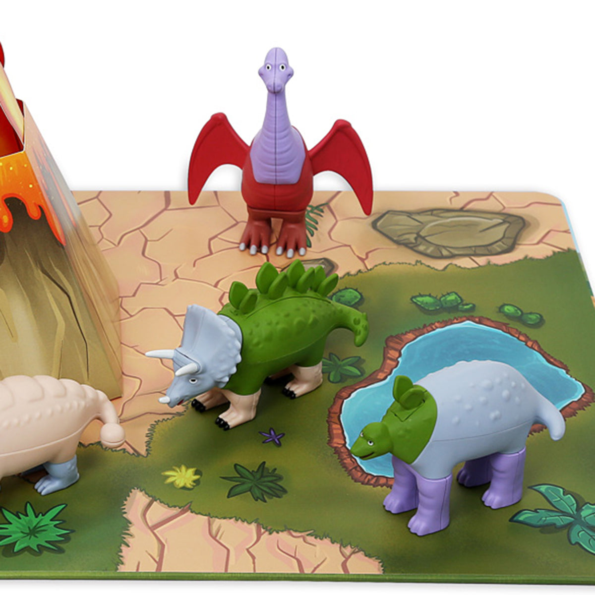 Mini Magnetic Mix or Match Dinosaurs Deluxe from Popular Playthings.