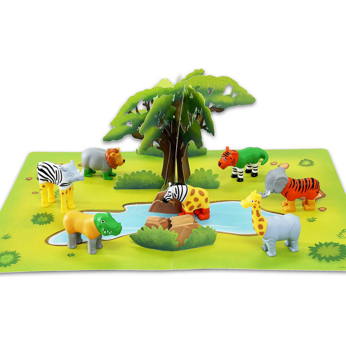 Mini Magnetic Mix or Match Jungle Animals from Popular Playthings.