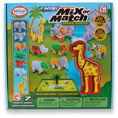 Mini Magnetic Mix or Match Jungle Animals from Popular Playthings.