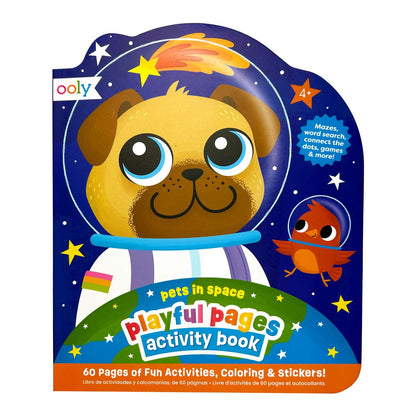 OOLY Pets in Space Playful Pages Activity Book