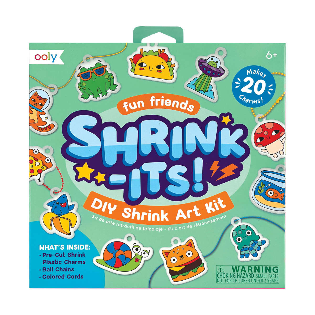 Ooly Shrink-Its DIY Shrink Art - Fun Friends