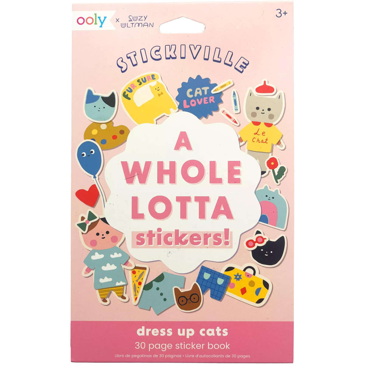 Ooly Stickiville A Whole Lotta Stickers! Dress Up Cats