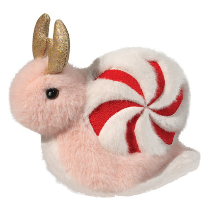 Peppy-mint the Snail holiday plush by Douglas.