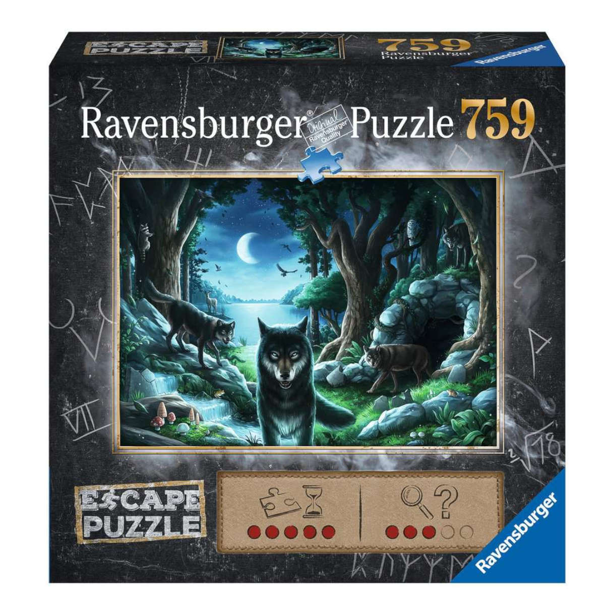Ravensburger Escape The Curse of the Wolves 759pc Puzzle