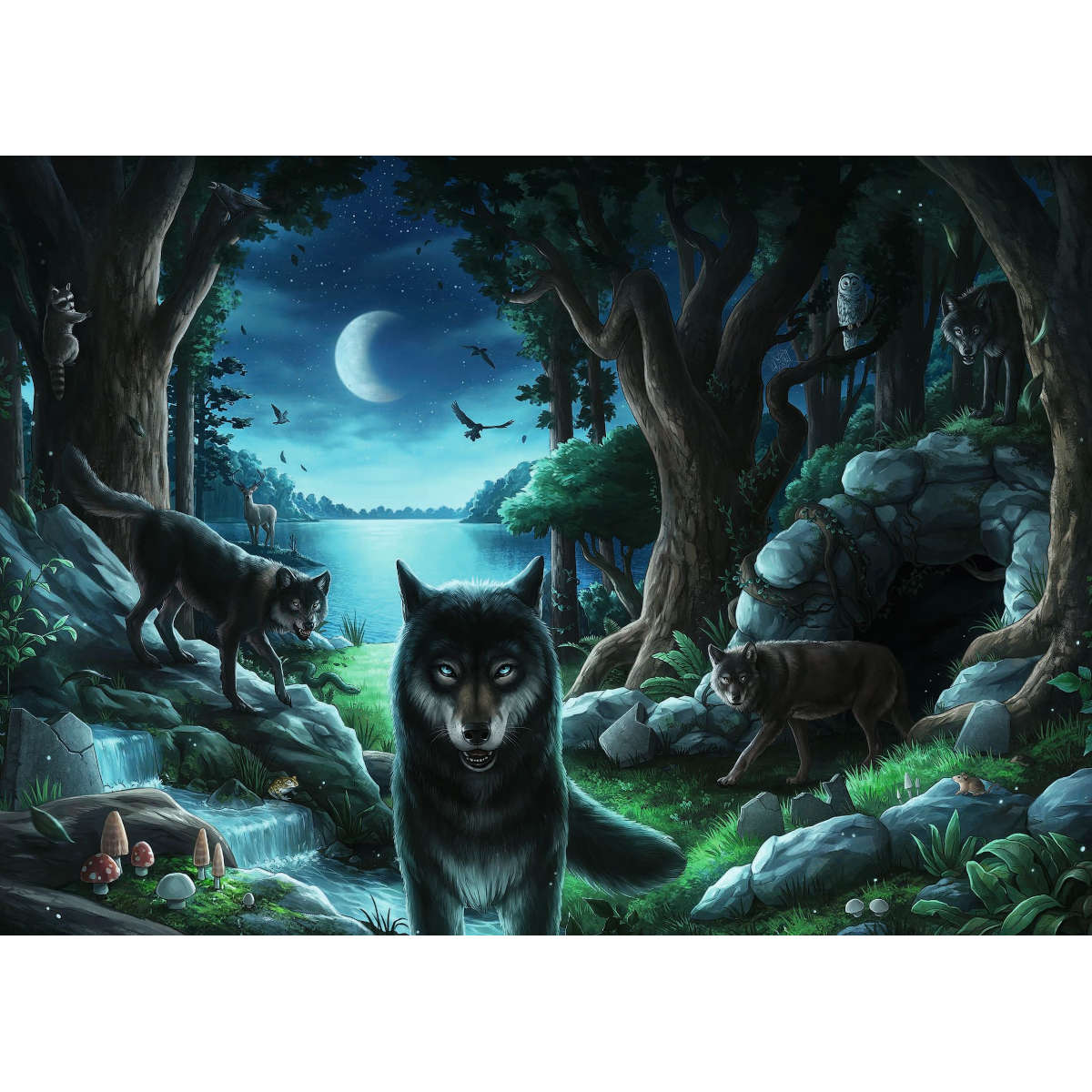 Ravensburger Escape The Curse of the Wolves 759pc Puzzle