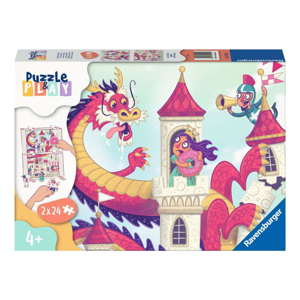 Ravensburger Puzzle & Play: The Donut Dragon