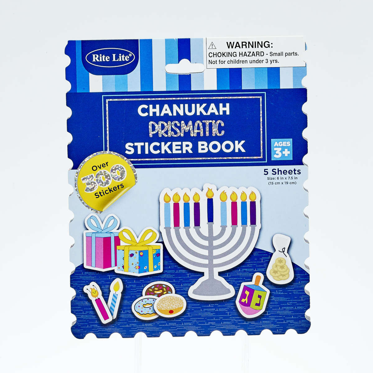 Rite Lite Chanukah Prismatic Sticker Book