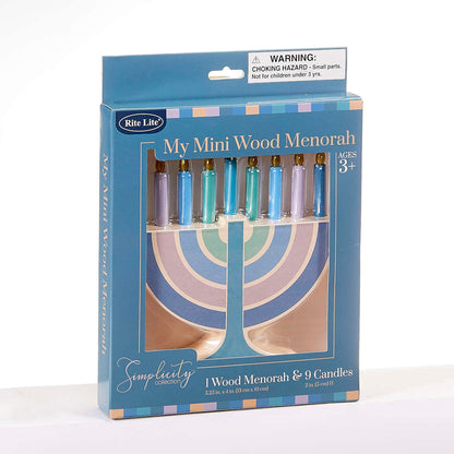 Rite Lite My Mini Wood Menorah