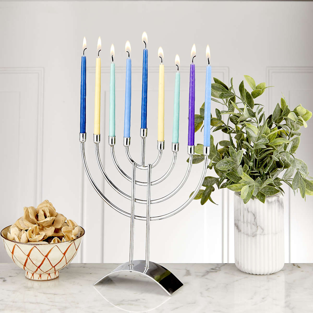 Rite Lite Steel Menorah