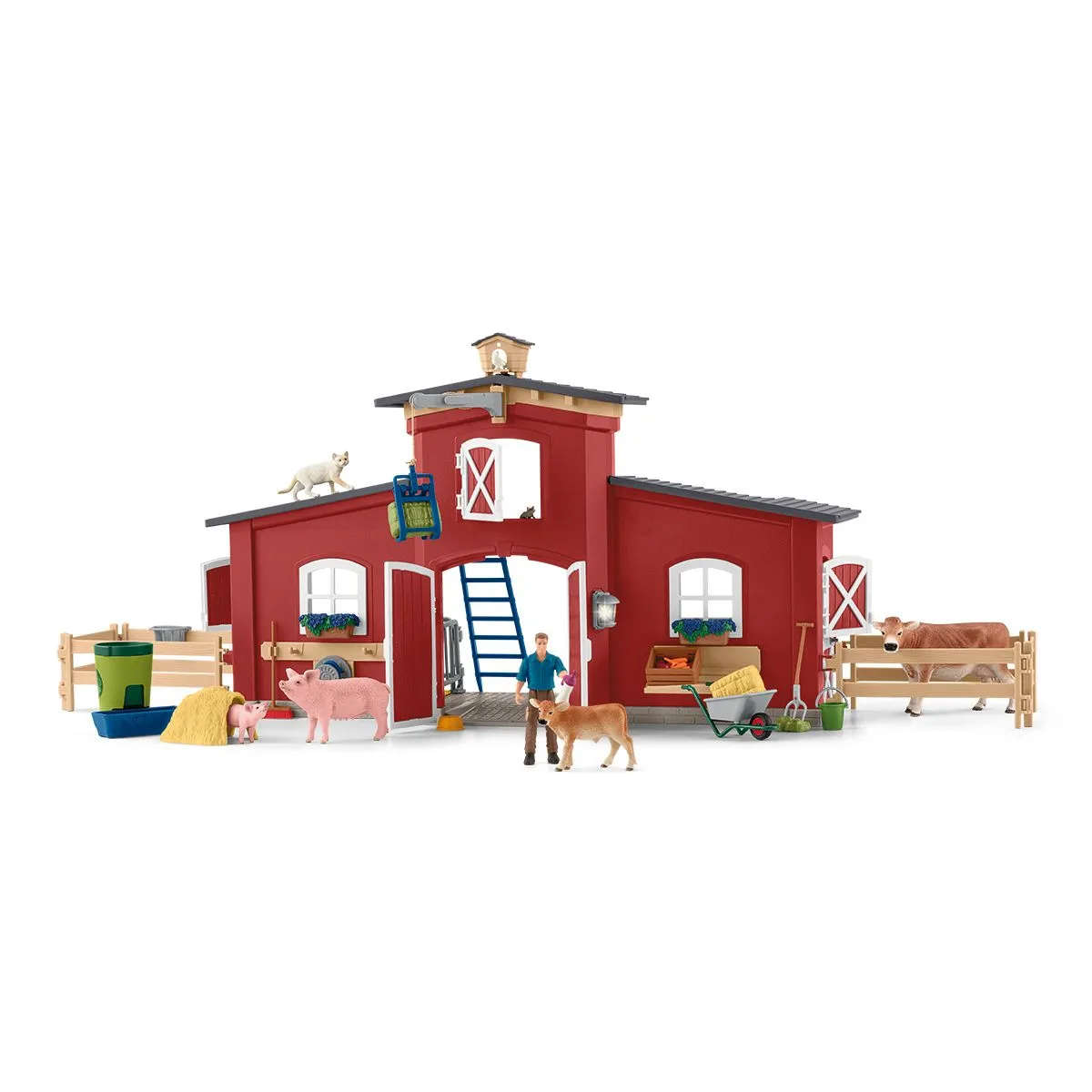 Schleich Large Barn with Animals and Accessories