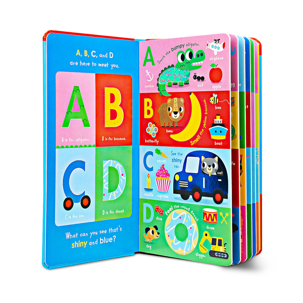 My Busy Shiny Touchy Smelly ABC Board Book