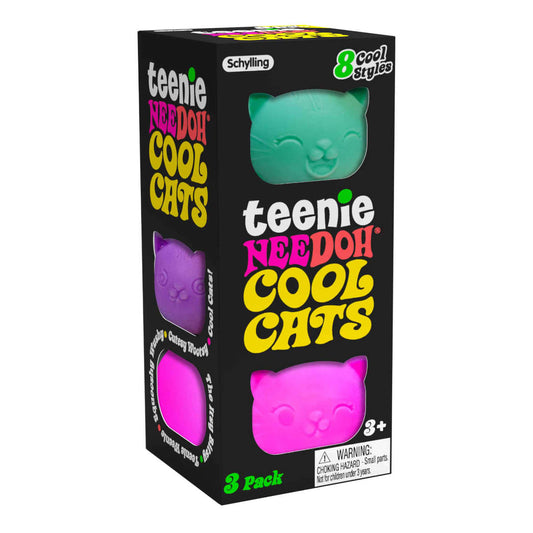Schylling Teenie NeeDoh Cool Cats