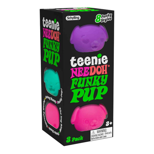 Schylling Teenie NeeDoh Funky Pups