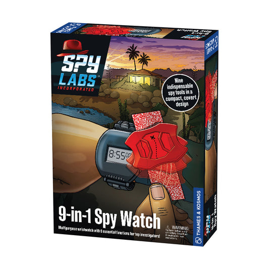 Spy Labs 9-in-1 Spy Watch for kids by Thames and Kosmos.