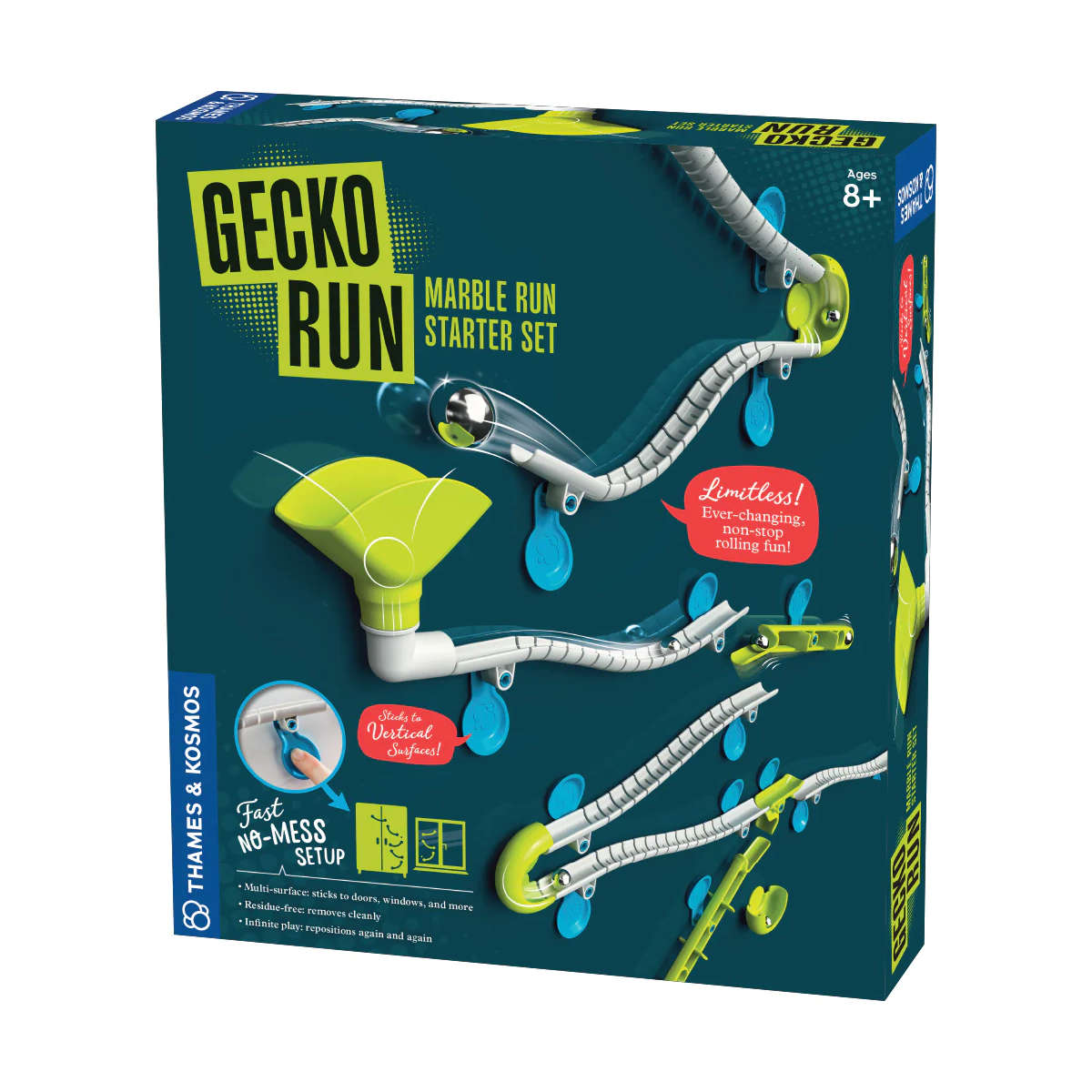 Thames &  Kosmos Gecko Run: Marble Run Starter Set