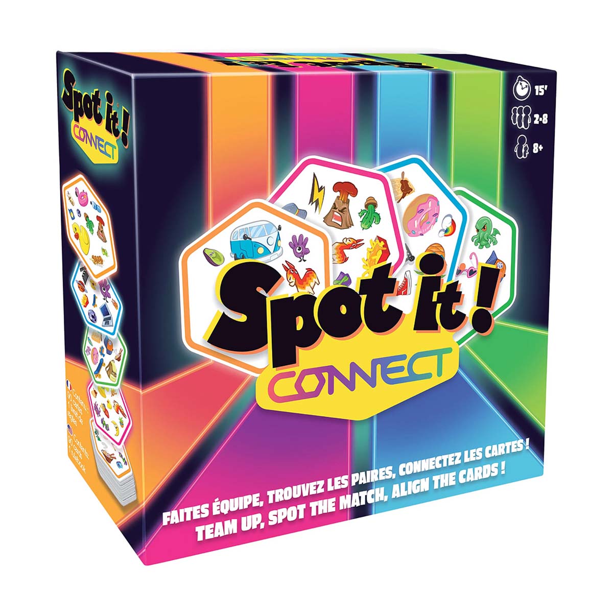 Asmodee Spot It Connect Symbol Matching Card Game