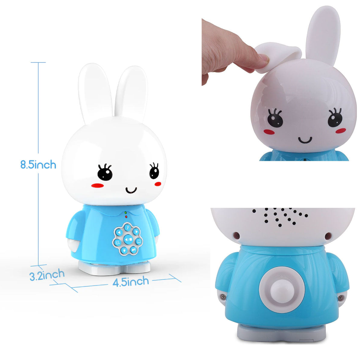 Alilo Honey Bunny Speaker & Nightlight – Happy Up Inc Toys & Games