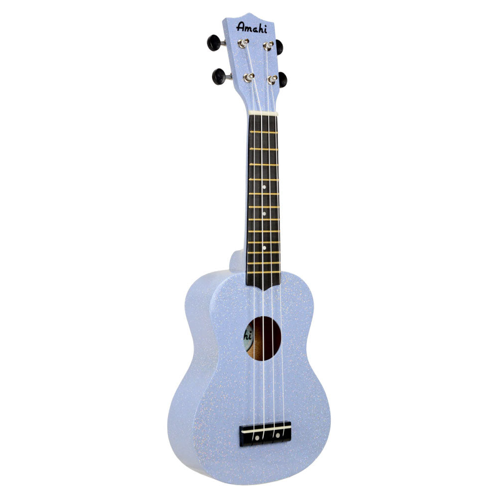 Amahi Blue Glitter Soprano Ukulele